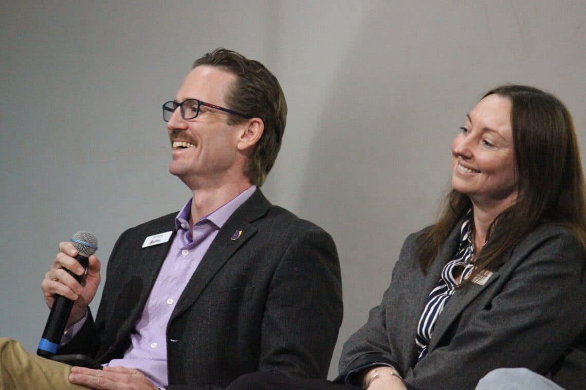 Ben Norling and Sally Foreman